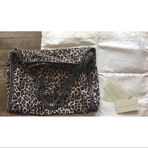 Stella McCartney Handbags - Stella McCartney leopard Falabella tote